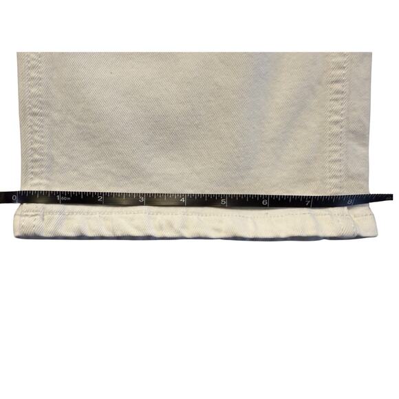 re/done 90s High-Rise Loose Straight-Leg White Jeans - Picture 6 of 12